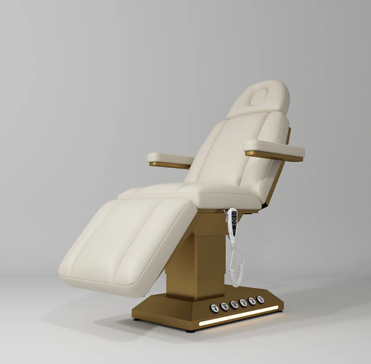Velora Luxury Beauty Bed, with foot control.