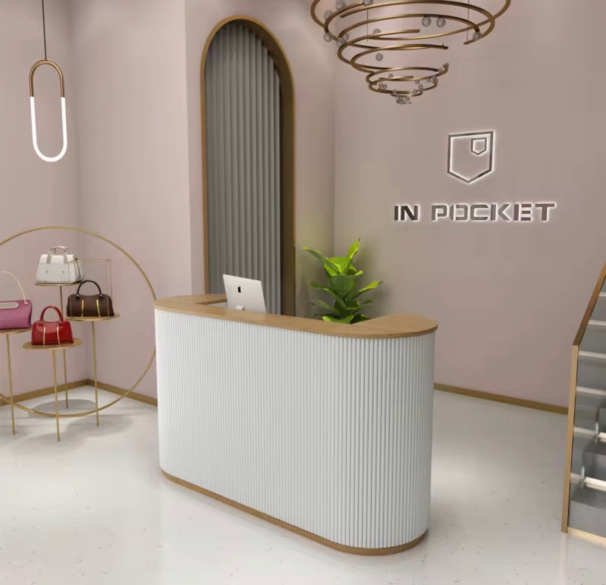 Salon Reception Desk